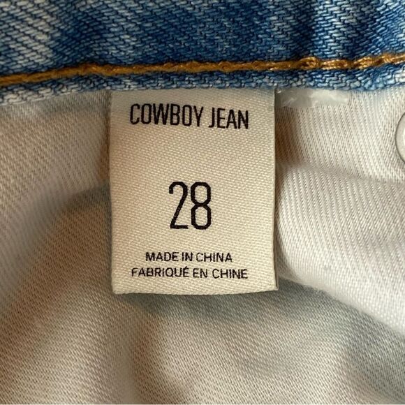 Urban Outfitters BDG High-Waisted Isabel Design Cowboy Jeans Size 28 - Picture 12 of 16